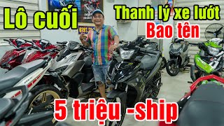 THANH LÝ XE LƯỚT EXCITER 150 155 ABS VARIO 150 160 AB125 AB160 MXKING RAIDER NVX 155 SỐC 5 TRIỆU XE [upl. by Philina]