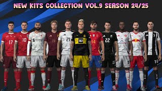 PES 2021 UPDATE KITPACK 2024 V9 BY ALL KITMAKERS [upl. by Dnaltiac419]