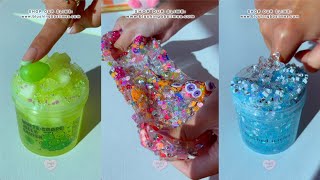 Satisfying Slime ASMR  Relaxing CRUNCHY Slime Compilation Part 2 [upl. by Trebbor]