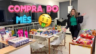 🛒COMPRA DO MES NO ATACADÃO 🛒  AGOSTO23 [upl. by Chiquita]