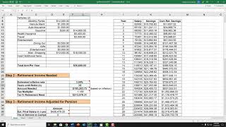 IME 4030 Retirement Spreadsheet 2 [upl. by Averat232]