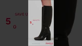 Save up to 50 on Boots for a limited time at FamousFootwear [upl. by Aspasia]