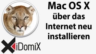 Wie installiere ich OS X neu auf meinem Mac über das Internet [upl. by Maxima]