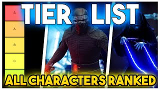 BATTLEFRONT 2 ALL HEROES AND VILLAINS RANKED Tier List July 2020 [upl. by Kyred]