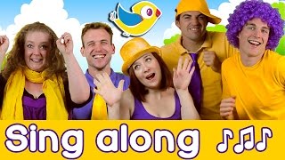 Sing Along Kids Life  Song for kids with lyrics learn to sing [upl. by Esoranna]