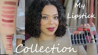 MY CURRENT LIPSTICK COLLECTIONBY VILMA MRTINS [upl. by Nicola867]