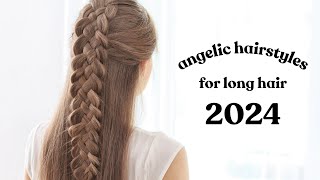 Long hair trends for summer 2024 [upl. by Lani221]