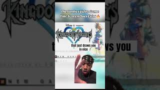 Kingdom Hearts title screen will always be iconic shorts kingdomhearts gaming [upl. by Sukul]