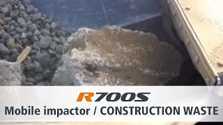 Rockster R700S Impact crusher [upl. by Hogen392]