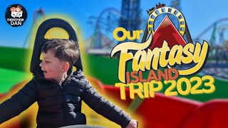 Our 2023 Adventure to Fantasy Island  Skegness Ingoldmells Theme Park [upl. by Nazay]