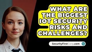 What Are The Biggest IoT Security Risks And Challenges  SecurityFirstCorpcom [upl. by Ricardo]