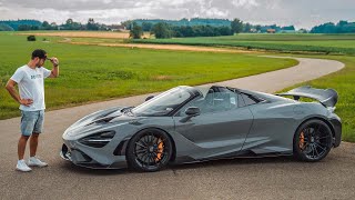 Novitec McLaren 765LT Spider is it better than a Ferrari SF90  The Supercar Diaries [upl. by Sikram]