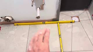 How to install wetroom floor tile [upl. by Greenman]