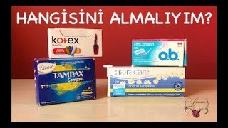 Hangi tampon markası daha sağlıklı etkili ve rahat [upl. by Alboran360]