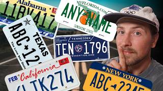 I Ranked all 50 US License Plates [upl. by Eikram]