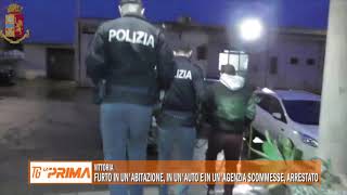 Furto in abitazione in un’auto e in un’agenzia scommesse arrestato [upl. by Nickles]