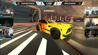 DCRL WEEK 7  DIV C  AVALANCHE vs RISING STALK [upl. by Jeffcott360]