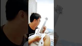 minsan eraserheads short cover guitar solo [upl. by Adnauqahs674]