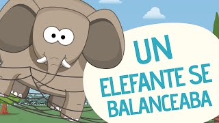 Un Elefante se Balanceaba  Canciones infantiles  Toobys [upl. by Vikki864]