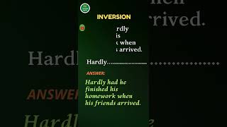 4 INVERSION WITH NEGATIVE ADVERBIALS 4 InversionGrammar EnglishInversion inversion english [upl. by Adien]