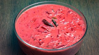 Beetroot Pachadi Recipe [upl. by Taddeo903]