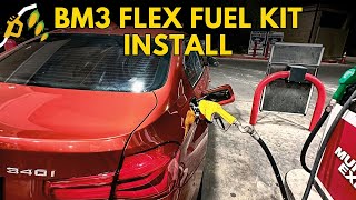 FINALLY INSTALLING THE BM3 FLEX FUEL KIT ON MY 340I 6MT [upl. by Ringsmuth]