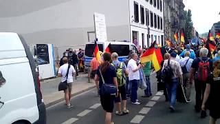 NEWS Berlin  Terroranschlag auf AfDDemo am 27052018 [upl. by Anaujal756]