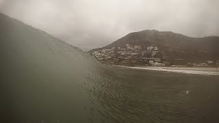 POV BODYBOARDING GLENCAIRN SHOREBREAK [upl. by Lynd421]