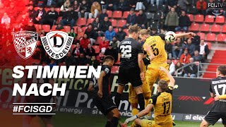 Stimmen nach FC Ingolstadt 04 vs Dynamo Dresden [upl. by Rancell839]