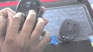 HOW TO REPLACE HP TOUCH TO PAIR BLUETOOTH MOUSE BATTERY [upl. by Marnie317]