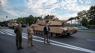 Próba generalna do defilady  wystąpienie ministra Mariusza Błaszczaka [upl. by Kathi]