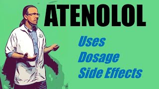 atenolol uses dosage and side effects [upl. by Hcahsem]