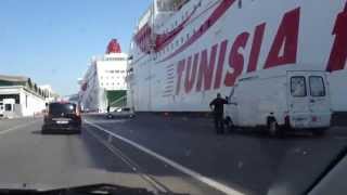 Bateau Carthage et Tanit CTN Tunisia Ferries HD Quality HD [upl. by Liakim]