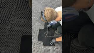 Tesla model 3 asmr cleaning asmr detailing details tesla satisfying [upl. by Anelah]