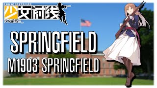 Girls Frontline TDoll Profile M1903 Springfield [upl. by Segroeg]