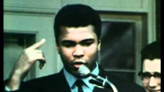 Muhammad Ali discusses the word black 1968 [upl. by Wiese703]