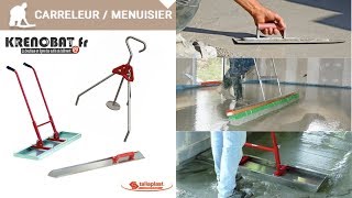 Outils du chapiste et du carreleur  Krenobat [upl. by Charbonneau]