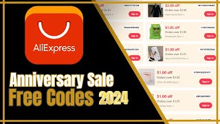 Anniversary Sale Aliexpress Free Codes Aliexpress March 2024  Promo Code Aliexpress 2024 [upl. by Rodama]