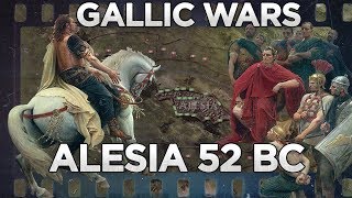 Alesia 52 BC  Caesars Gallic Wars DOCUMENTARY [upl. by Isabea]