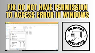 How to Fix You Do Not Have Permission To Access Error in Windows 10 [upl. by Norval]