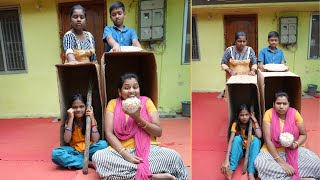 Mystry Eating Box Challenge  அட்டைபொட்டிக்குள் என்னை இருக்குன்னு கண்டுபுடிச்சா [upl. by Vicky]