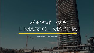 Area of Limassol Marina DJI Air 2S and Panasonic FZ2000 [upl. by Bidget751]