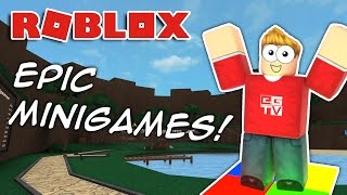 EPIC MINIGAMES Roblox [upl. by Aicelaf]