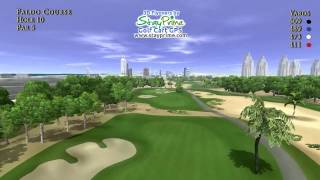 Emirates Golf Club Faldo Course Flyovers Holes 118 [upl. by Yelyac168]