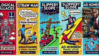 Critical thinking masterymanagement fallacies STRAW MAN SLIPPERY SLOPE AND AD HOMINEM [upl. by Akerboom39]