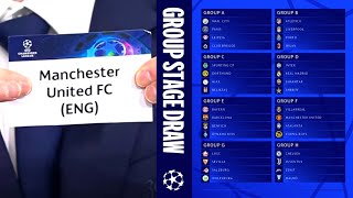 UCL 202324 Group Stage Live Draw  Pots  Full Fixtures  UEFA Best Player Award  Champions League [upl. by Ayekal]