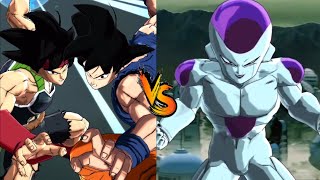 Goku and Bardock vs Frieza Dragon Ball Legends edition [upl. by Eedolem]