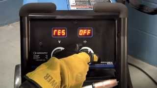 Millermatic® 252 MIG welder system reset [upl. by Yxel605]