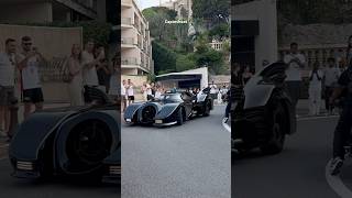 2 BATMOBILES AT MONACO FOR A SHOWDOWN monaco supercars shorts viral trending video fypforyou [upl. by Candyce192]