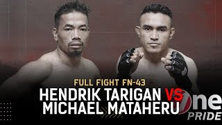 Main Event Hendrik Tarigan VS Michael Mataheru  Full Fight One Pride MMA FN 43 [upl. by Ylrac]